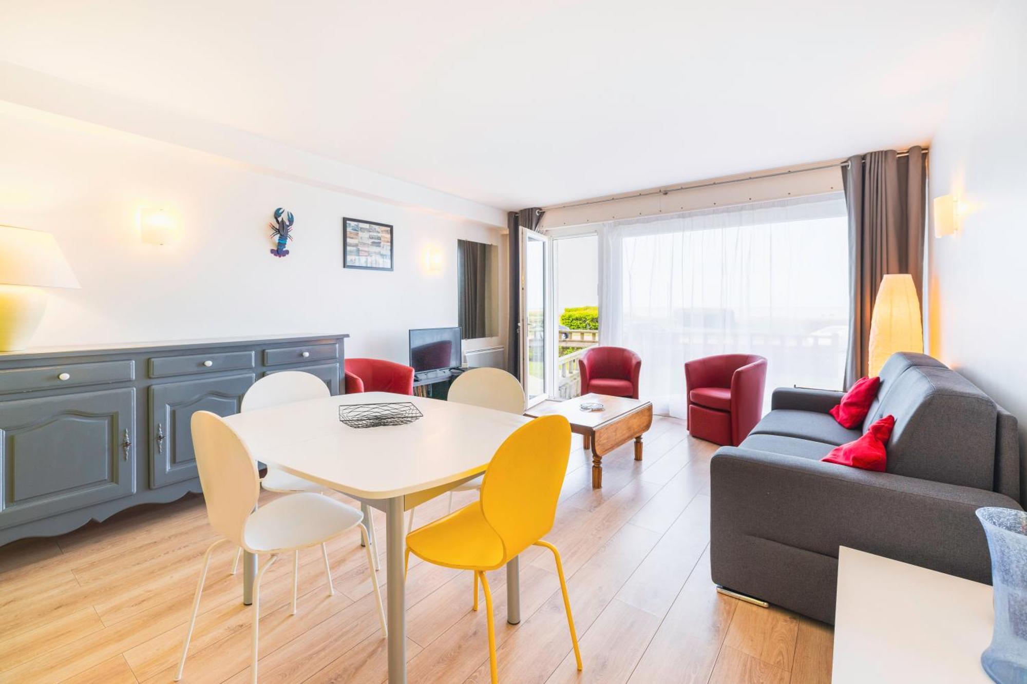 Spacieux Appart Pour 6, Front De Mer, Centre Le Touquet Exteriör bild